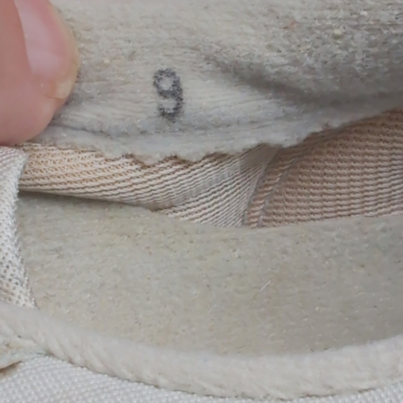 1980s Nike Sz 9 Gray White Waffle Running Shoes 9 870608 S - Picture 10 of 10